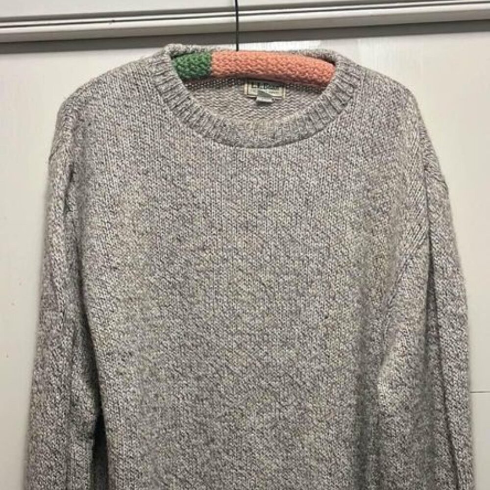 LL Bean Wool Sweater XL Tall Mens Sweater
